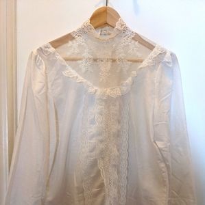 Vintage Victorian Style Blouse